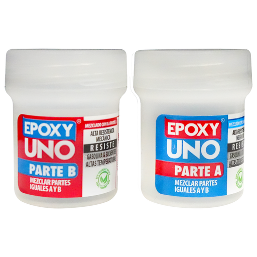 Tarros del Epoxy UNO Super Fast Fusion Epoxy UNOSF50 de 50 g, adhesivo epóxico transparente de secado rápido
